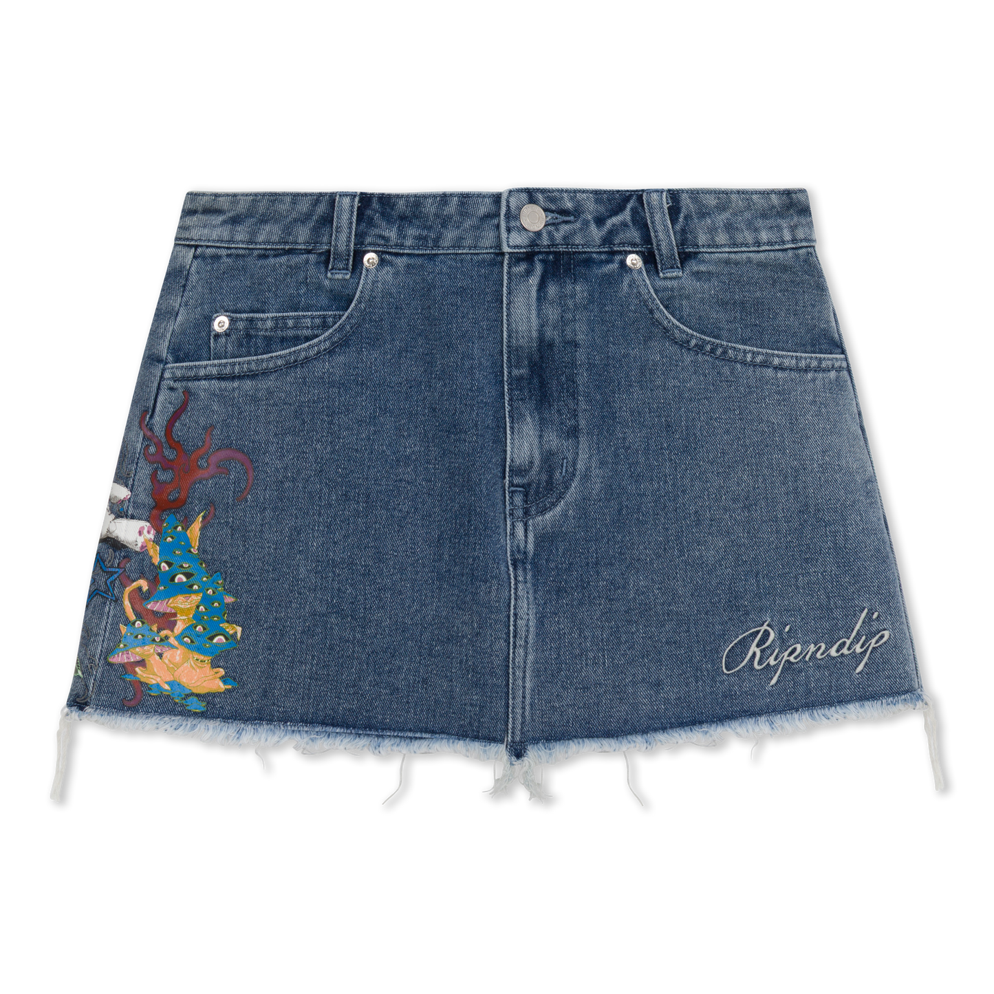 FALDA VAQUERA TRAVIS  (LIGHT WASH)