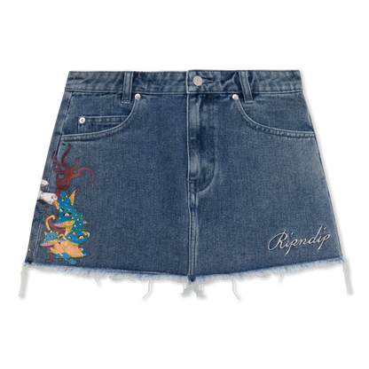 FALDA VAQUERA TRAVIS  (LIGHT WASH)