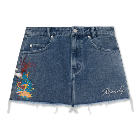 FALDA VAQUERA TRAVIS  (LIGHT WASH)