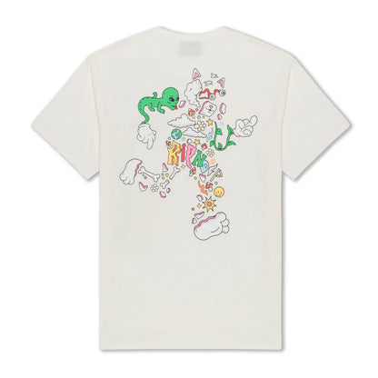 PLAYERA BROKEN DOWN (BONE)
