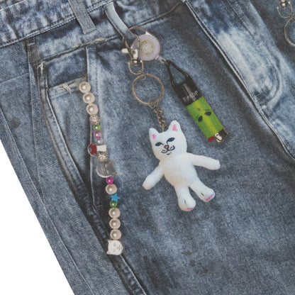 PANTALON REAL WIDE LEG DENIM (LIGHT WASH)