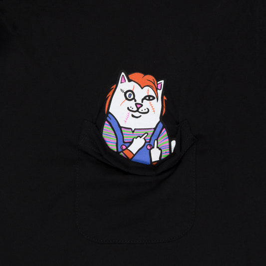PLAYERA CHILDS PLAY NERM POCKET (NEGRO)