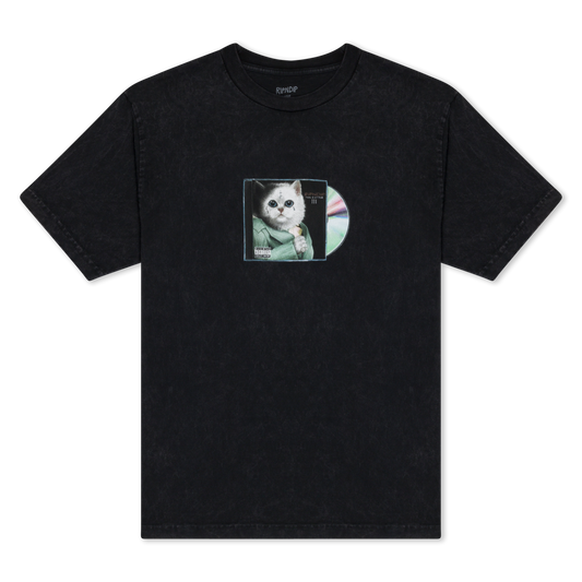 PLAYERA LIL NERM 3(NEGRO VINTAGE WASH)