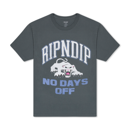 PLAYERA WHITE PANTHER (CHARCOAL)