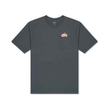 PLAYERA IT'S NERM POCKET (CHARCOAL)