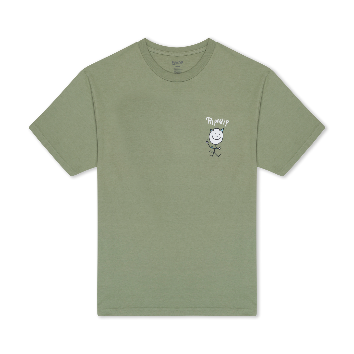 PLAYERA NERMAN ROCKWELL (DUSTY OLIVE)
