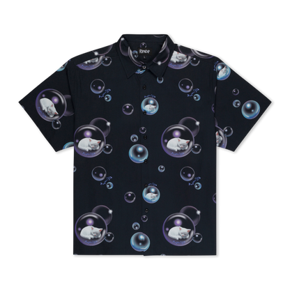 CAMISADE BOTONES BUBBLES (NEGRO)