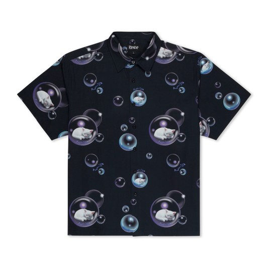 CAMISADE BOTONES BUBBLES (NEGRO)