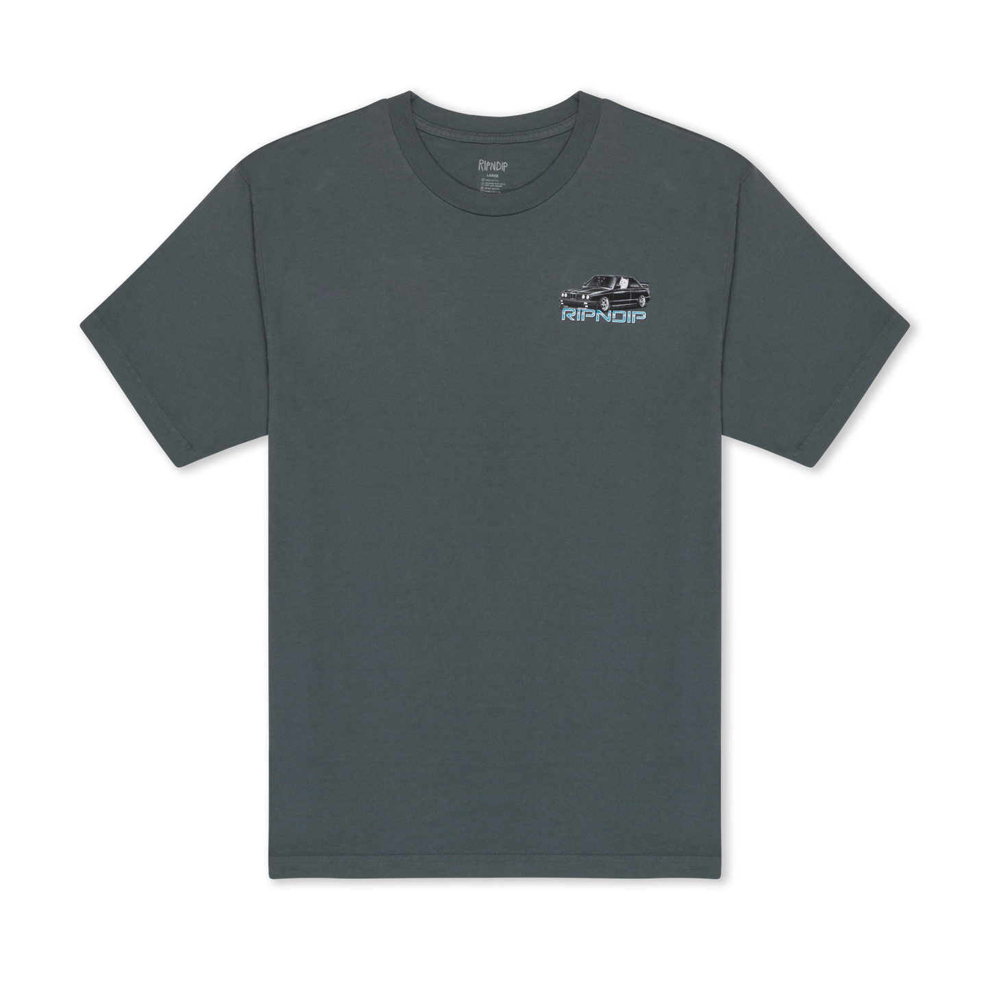 PLAYERA VROOM VROOM (CHARCOAL)