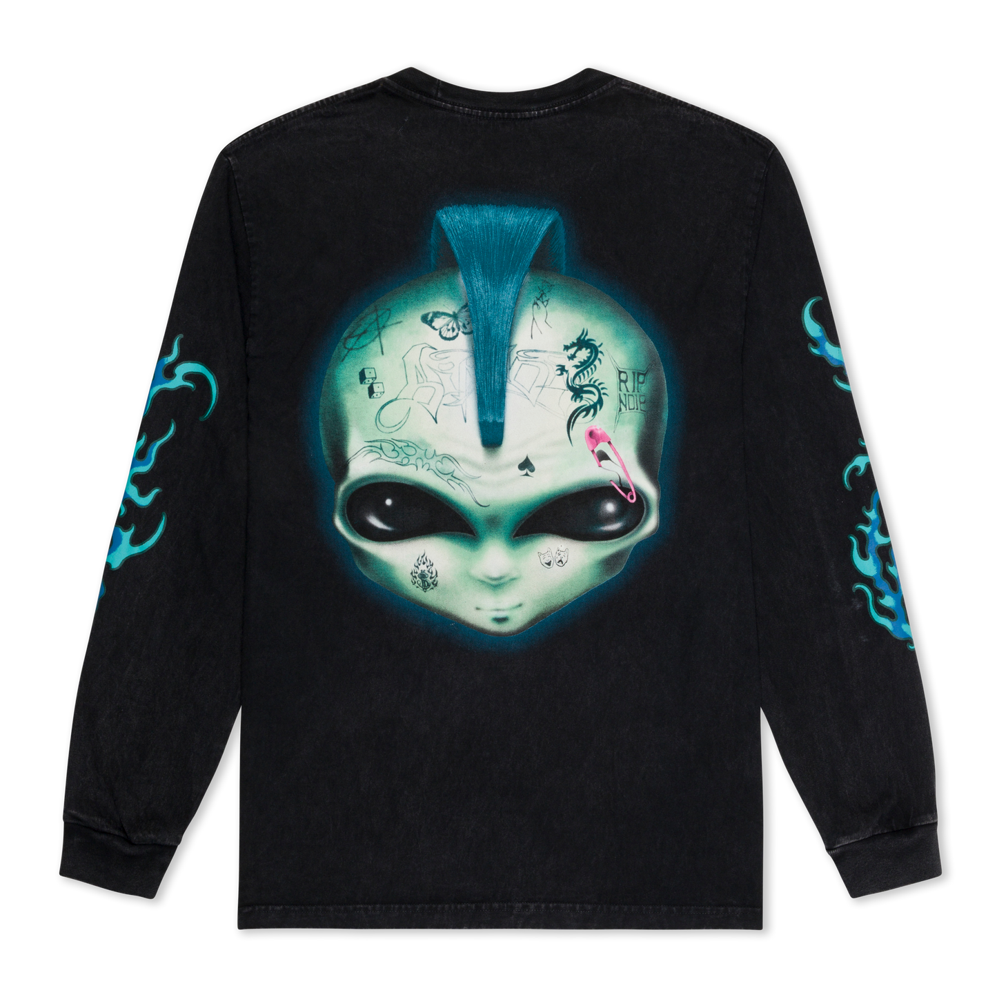 PLAYERA L/S SQUABBLE UP (NEGRO)