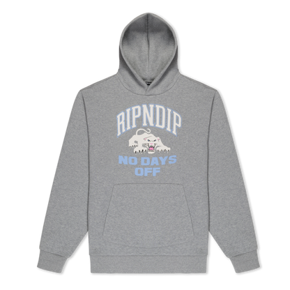 HOODIE WHITE PANTHER (HEATHER GREY)
