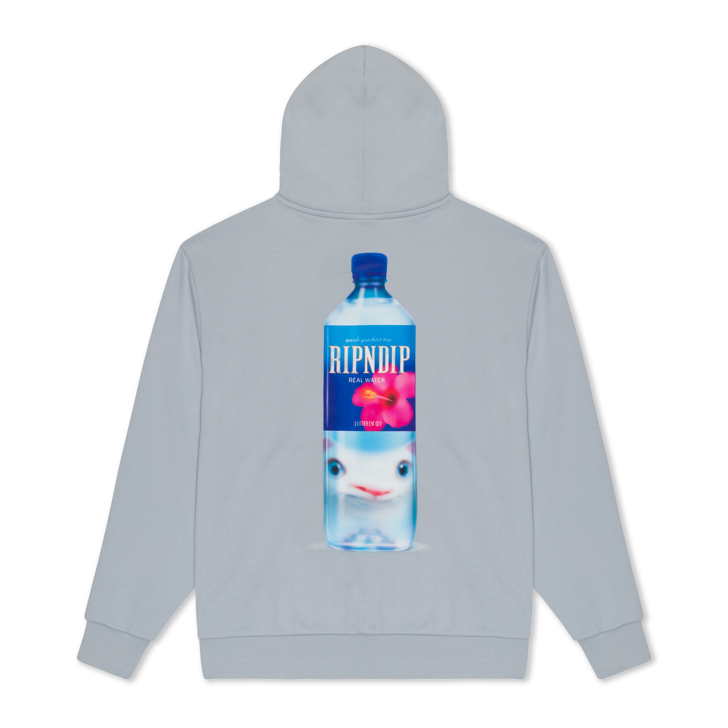 HOODIE REAL WATER (POWDER BLUE)