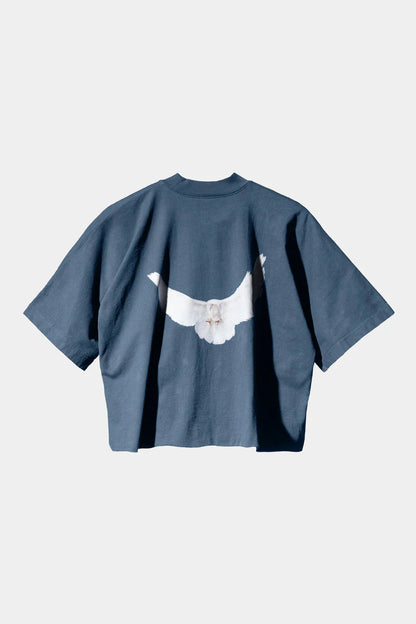 Playera Cropped Yeezy Gap Engineered by Balenciaga Dove No Seam