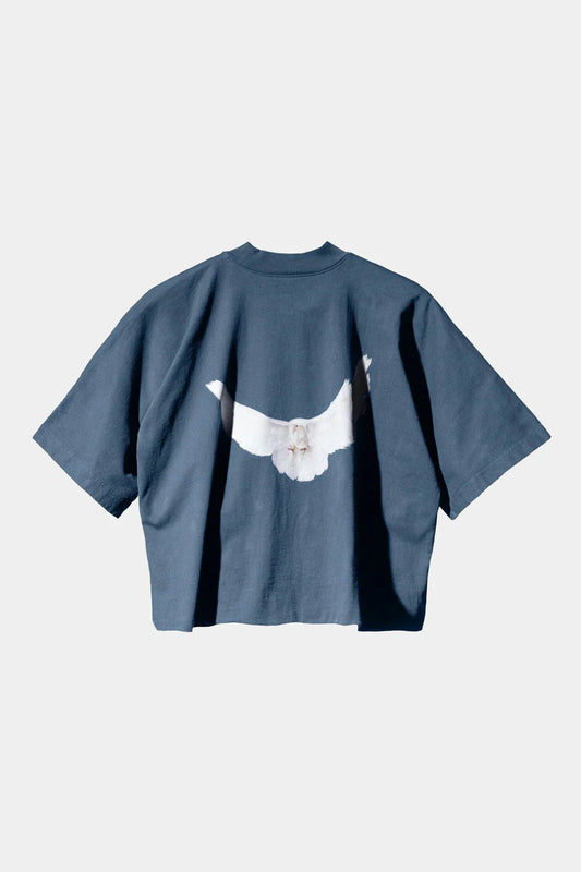 Playera Cropped Yeezy Gap Engineered by Balenciaga Dove No Seam