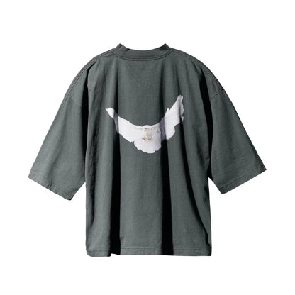 Playera Yeezy Gap Dove 3/4 Sleeve
(Dark Green)