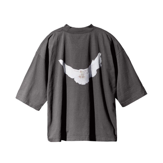 Playera Yeezy Gap Dove 3/4 Sleeve
(Dark Grey)