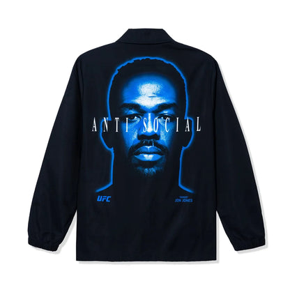 COACH JACKET ASSC x UFC BONES (NEGRO)