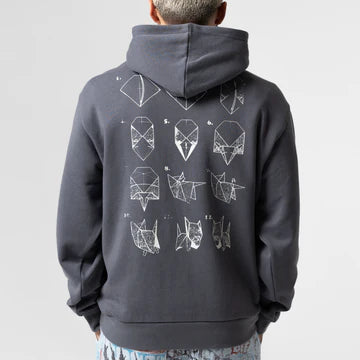 HOODIE ORIGAMI (CHARCOAL)