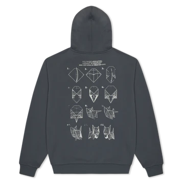 HOODIE ORIGAMI (CHARCOAL)