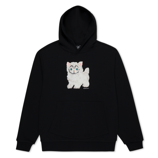 HOODIE PET ME IM CUTE (NEGRO)