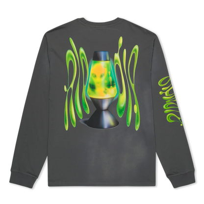 PLAYERA L/S LAVA LAMP (CHARCOAL VINTAGE WASH)