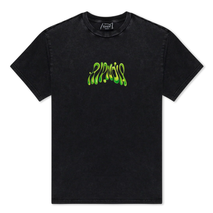 PLAYERA LAVA LAMP (BLACK VINTAGE WASH)