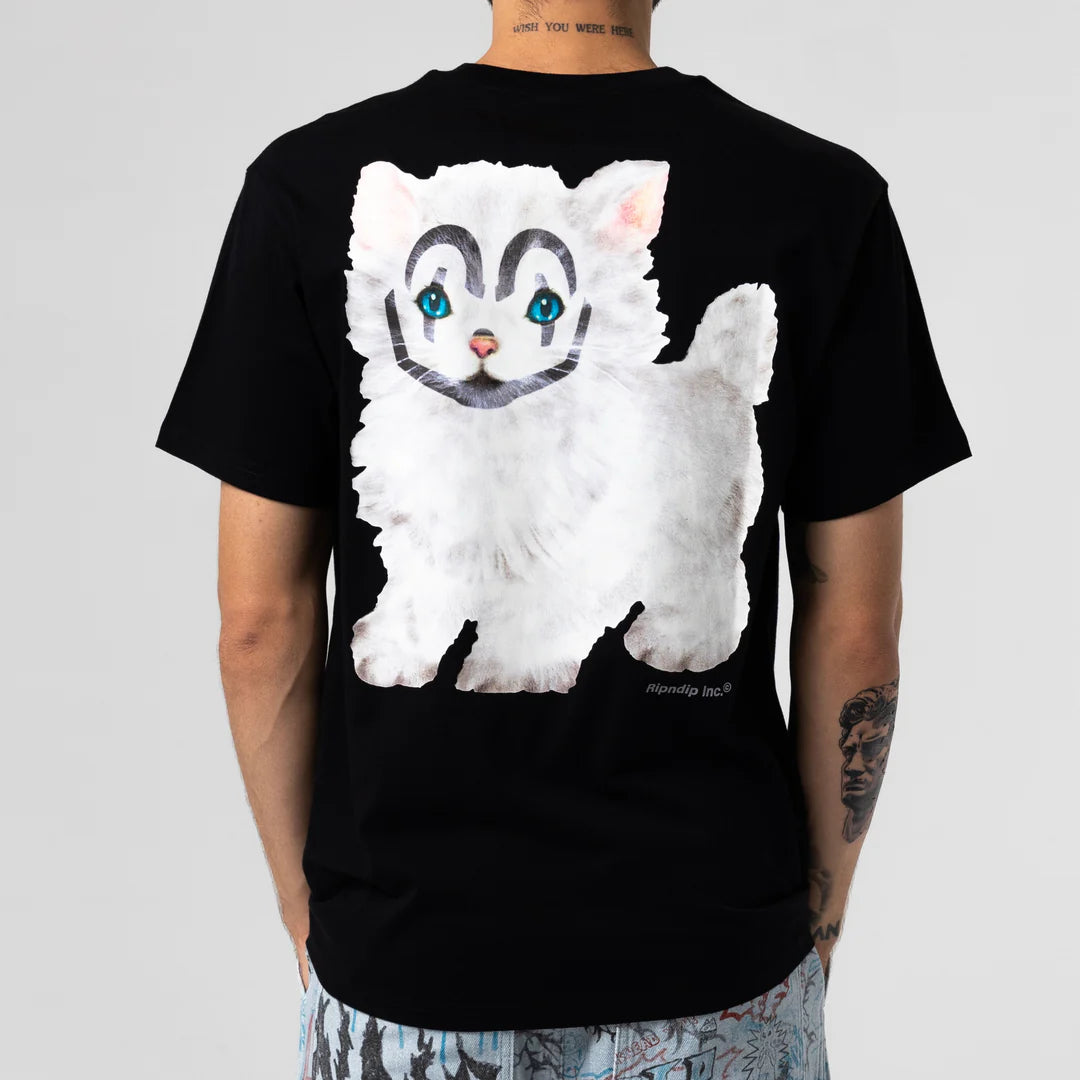 PLAYERA PET ME IM CUTE (NEGRO)