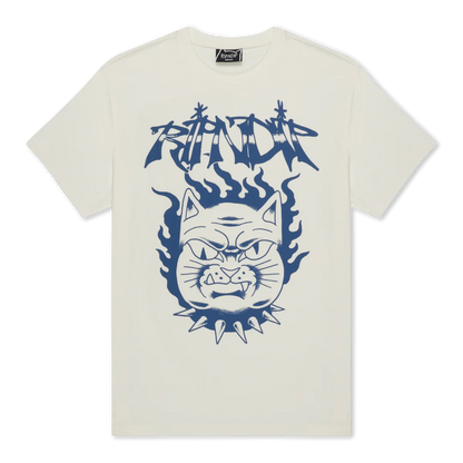 PLAYERA THE HAPPIEST CAT (BONE)