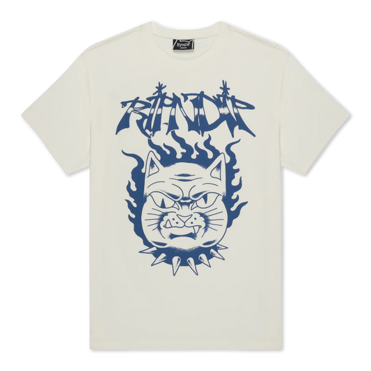 PLAYERA THE HAPPIEST CAT (BONE)