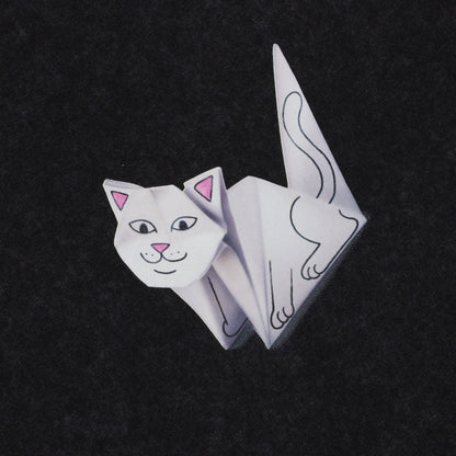 PLAYERA ORIGAMI (BLACK VINTAGE WASH)