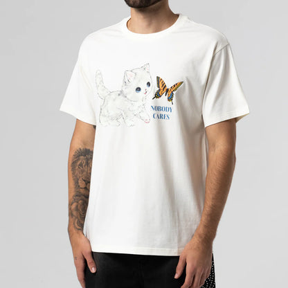PLAYERA NOBODY CARES (BONE)