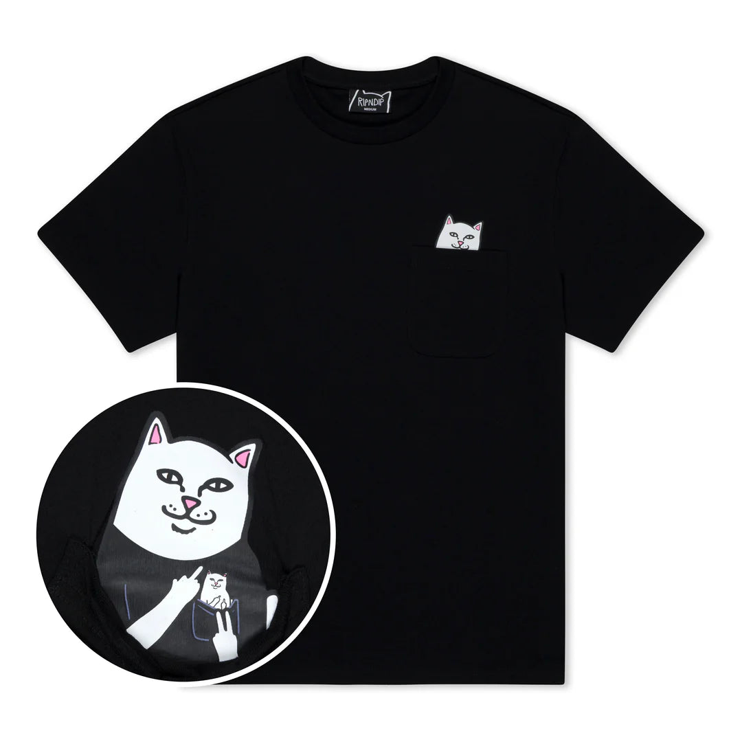 PLAYERA INCEPTED LORD NERMAL POCKET (NEGRO)