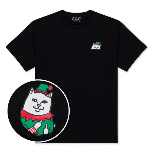 PLAYERA LORD NERMAL ELF POCKET (NEGRO)