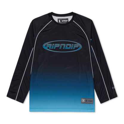 SURROUND SOUND HOCKEY JERSEY (BLACK / BLUE)