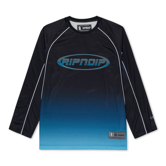 SURROUND SOUND HOCKEY JERSEY (BLACK / BLUE)