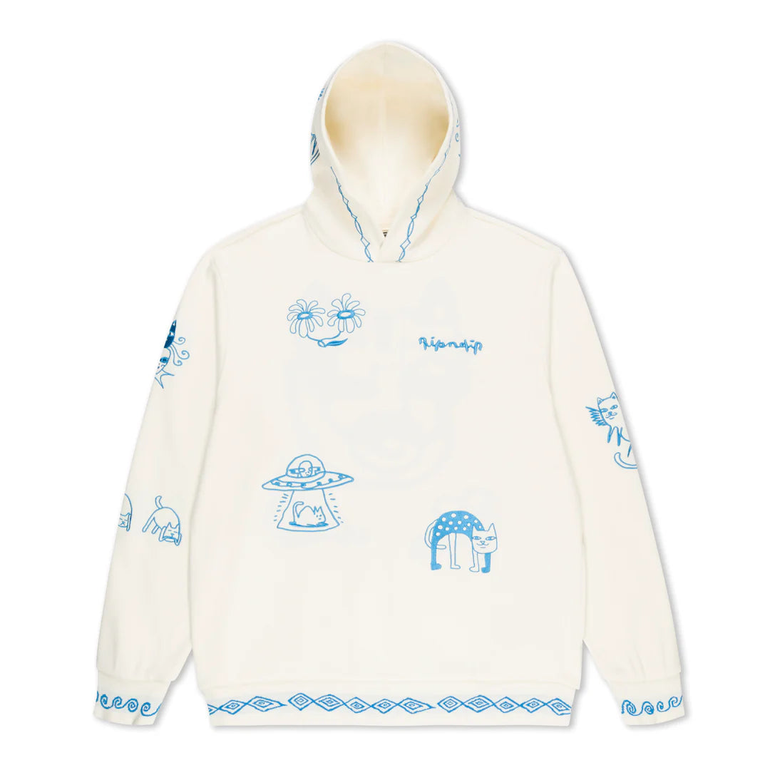 HOODIE BLONDED (OFF WHITE)
