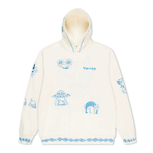 HOODIE BLONDED (OFF WHITE)