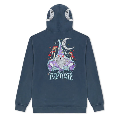 HOODIE ORACLE DOUBLE HOOD (NAVY MINERAL WASH)
