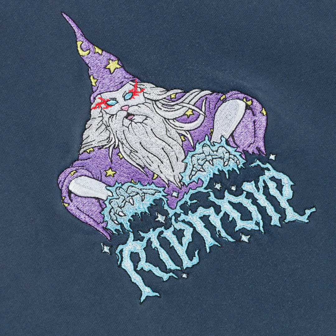 HOODIE ORACLE DOUBLE HOOD (NAVY MINERAL WASH)