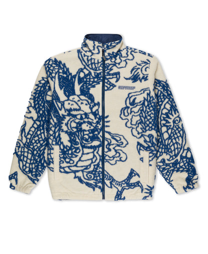 JACKET HAKU REVERSIBLE (OFF WHITE/NAVY)