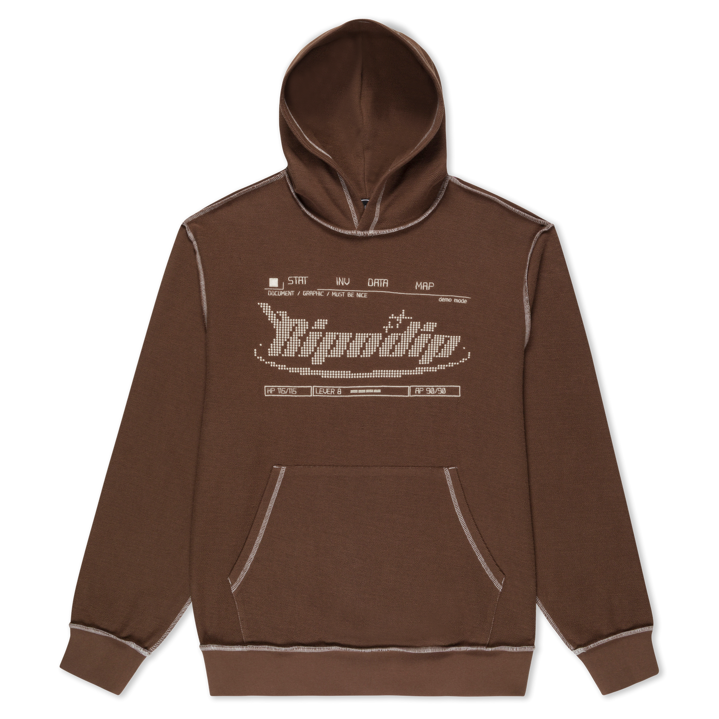 HOODIE OVERDRIVE (BROWN)