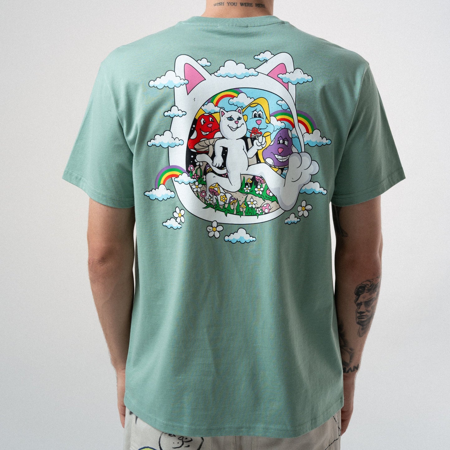 PLAYERA HEAVEN TO ME (PINE)