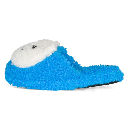 Pantuflas LORD NERMAL PLUSH FACE HOUSE (Azul)
