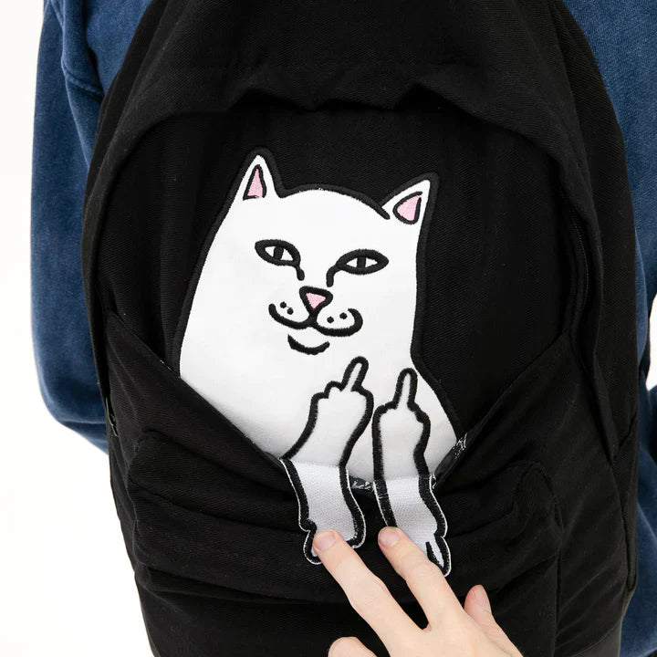 Mochila Lord Nermal Velcro Hands (Negro)