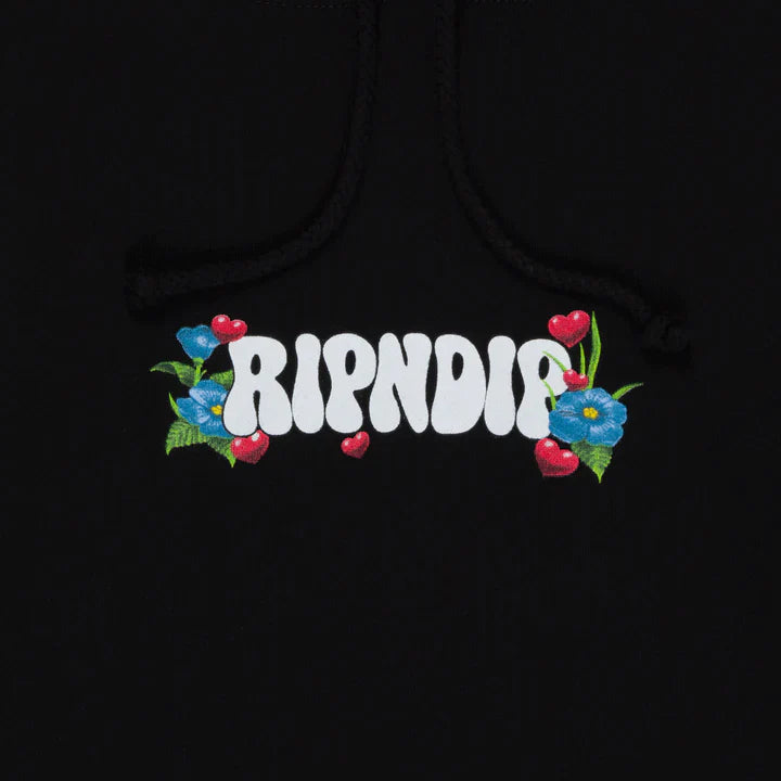 Peace Love Ripndip Hoodie (Negro)