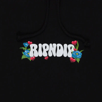 Peace Love Ripndip Hoodie (Negro)