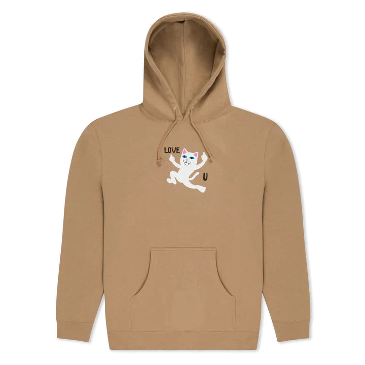 HOODIE Love U (Sandstone)