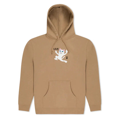 HOODIE Love U (Sandstone)