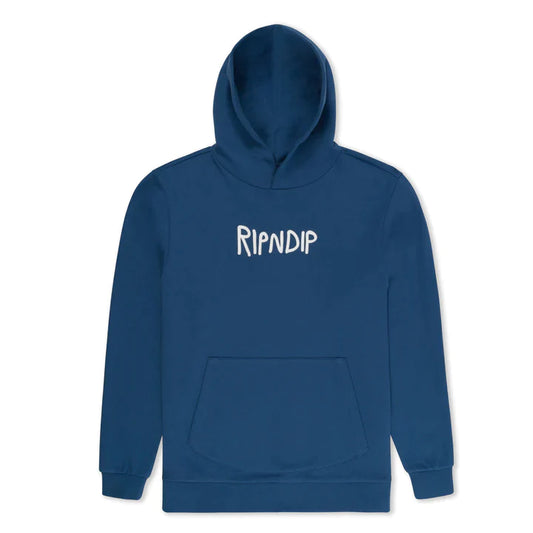 HOODIE Rubber Logo (Pacific Azul)