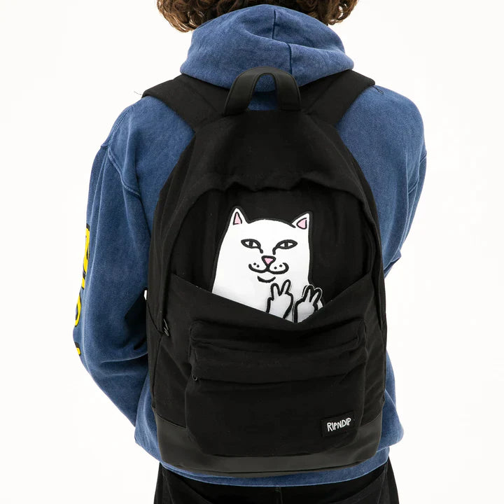 Mochila Lord Nermal Velcro Hands (Negro)